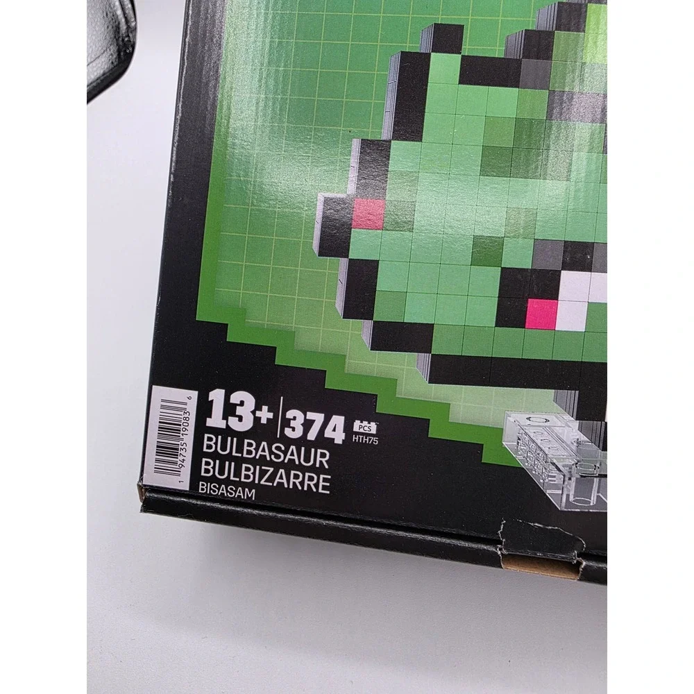NEW ~ Mega Construx Pokemon Bulbasaur Pixel Art Building Set 374 Pieces /SS